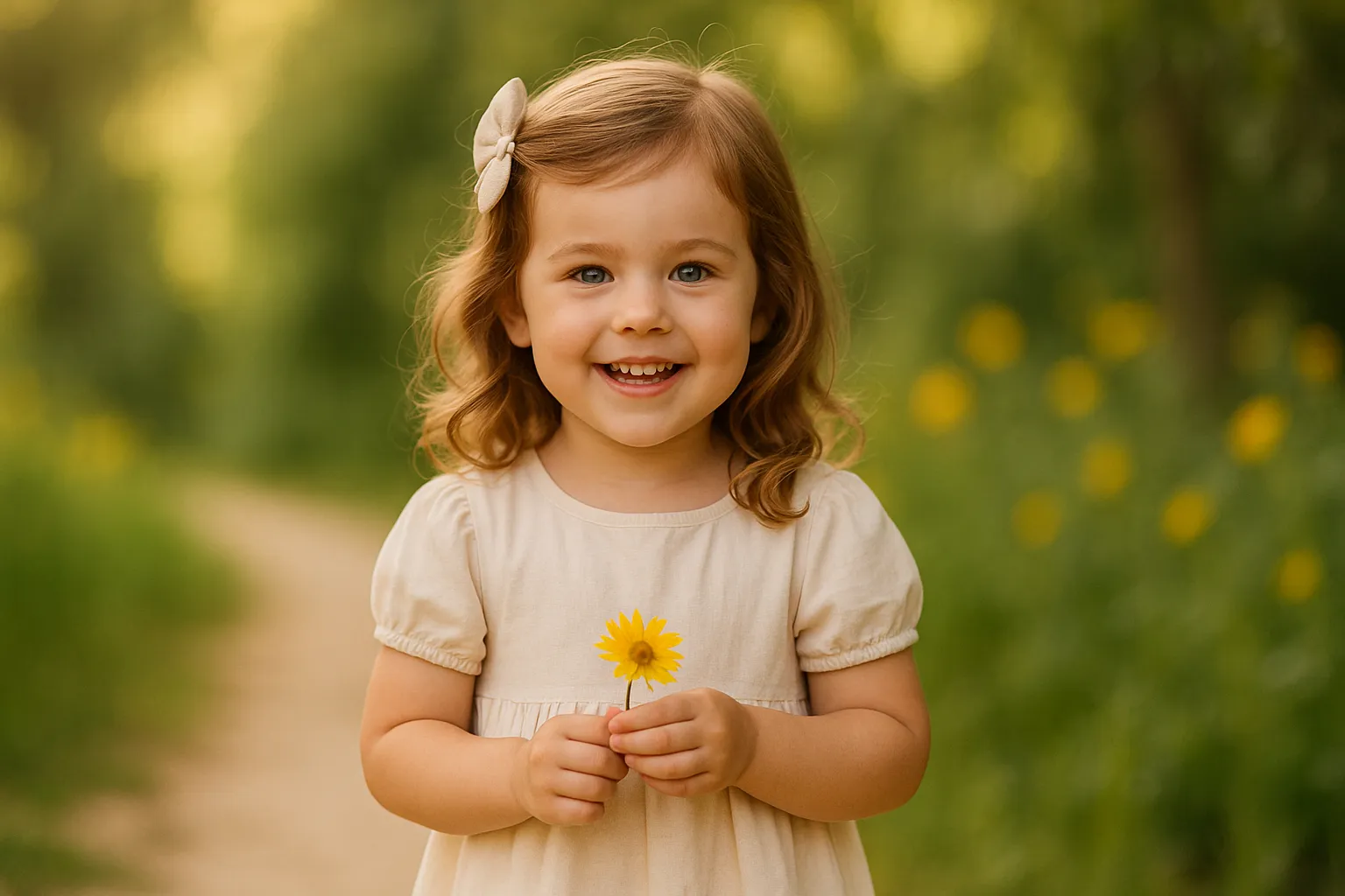 fotografia_infantil_exterior Niño sonriente con camiseta de fútbol pateando un balón en un campo verde al atardecer, fotografía deportiva infantil en Alicante