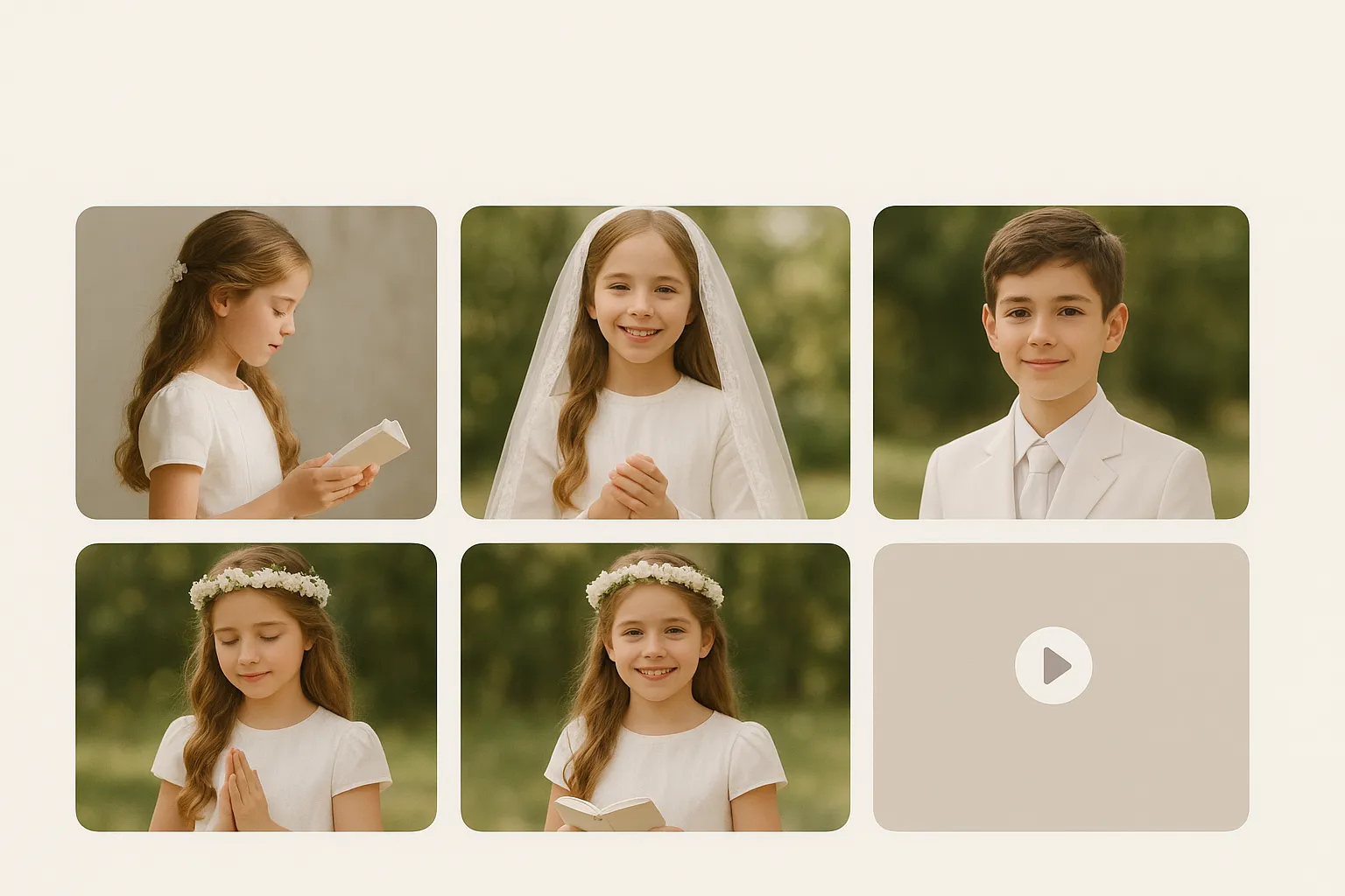 imágenes en una galería online